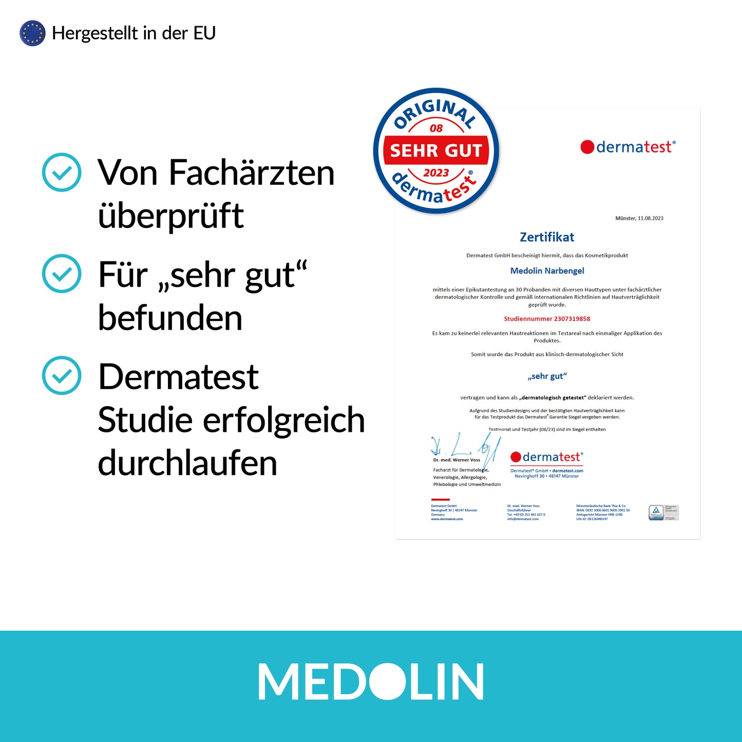 Medolin Narben Gel