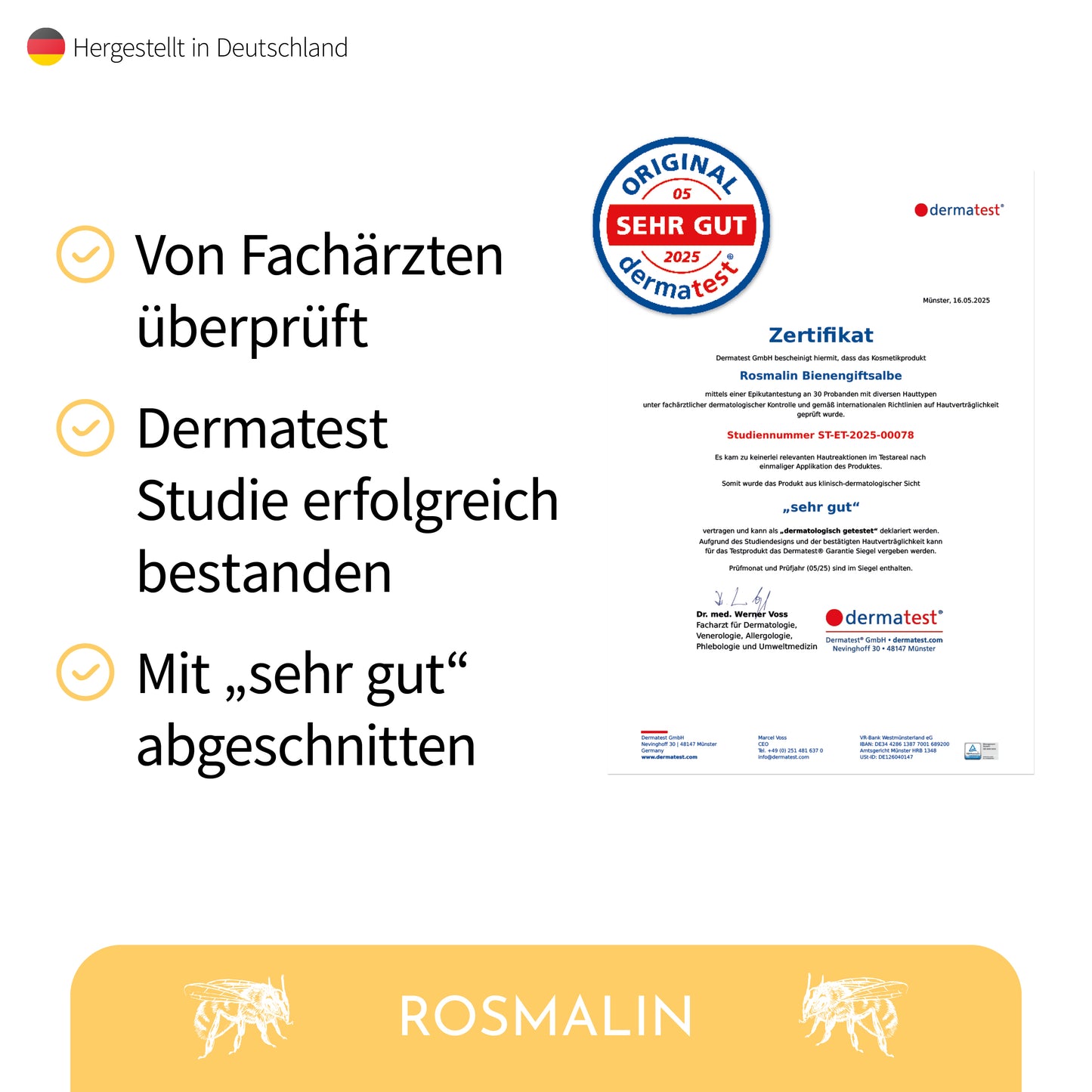 Rosmalin Bienengiftsalbe