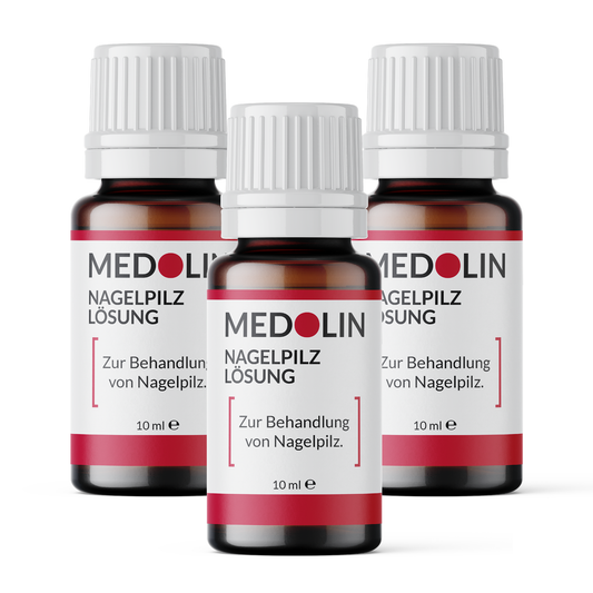 3x Medolin Nagelpilz Lösung