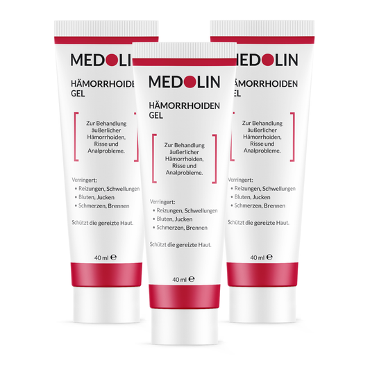 3x Medolin Hämorrhoiden Gel