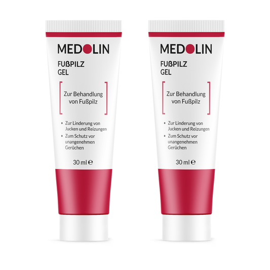 2x Medolin Fußpilz Gel