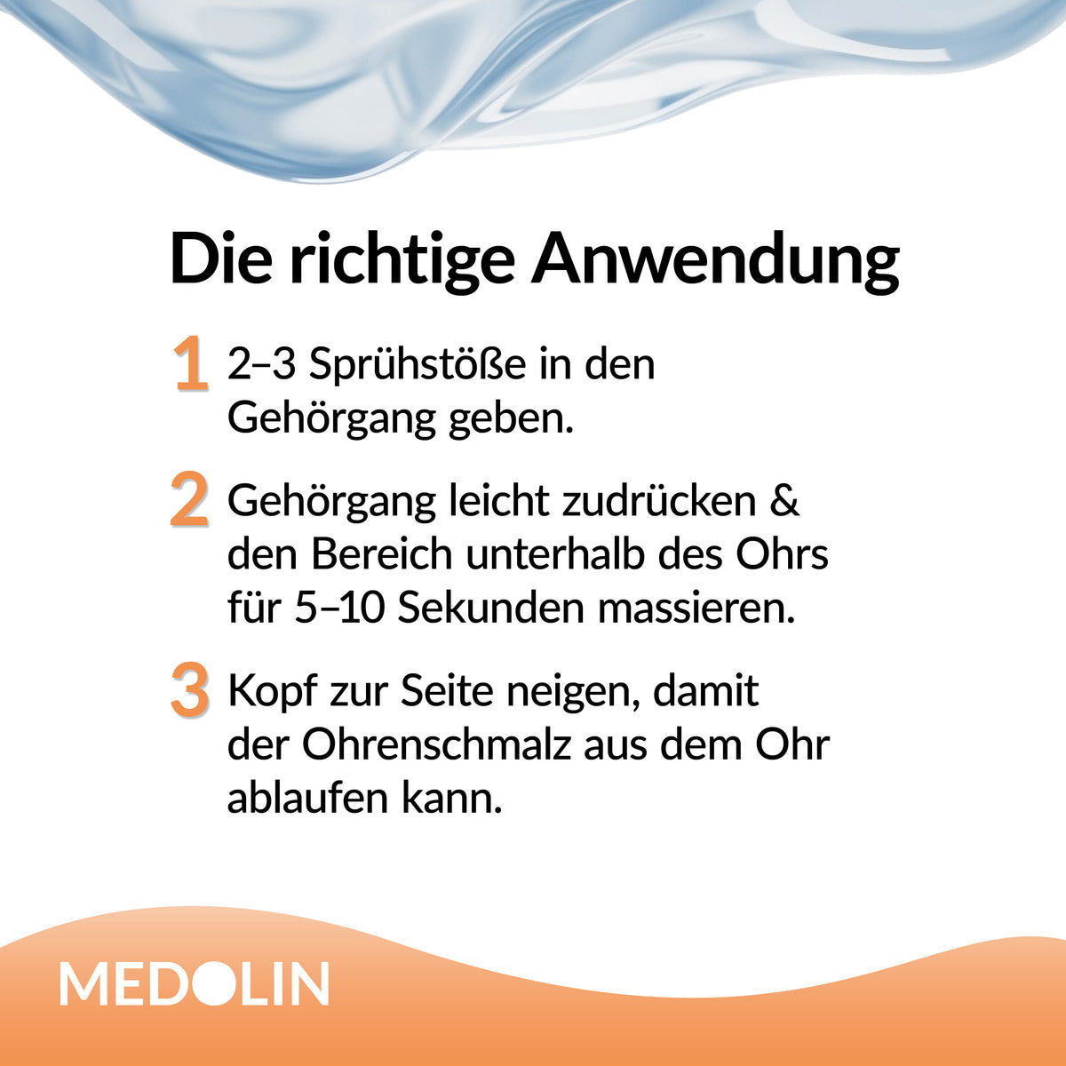 3x Medolin Anti Ohrenschmalz