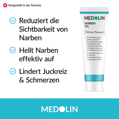 3x Medolin Narben Gel