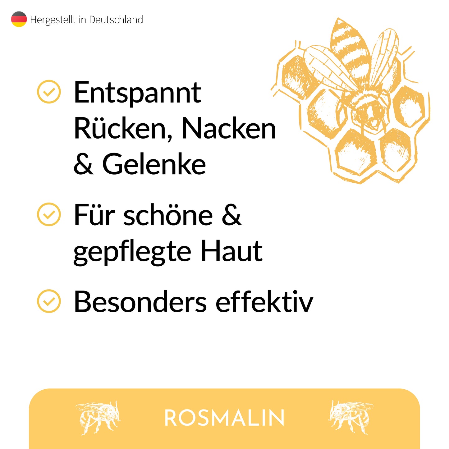 Rosmalin Bienengiftsalbe