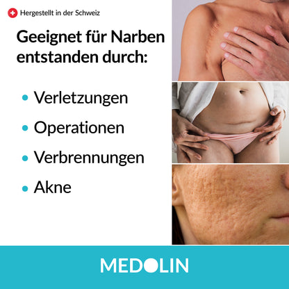 3x Medolin Narben Gel