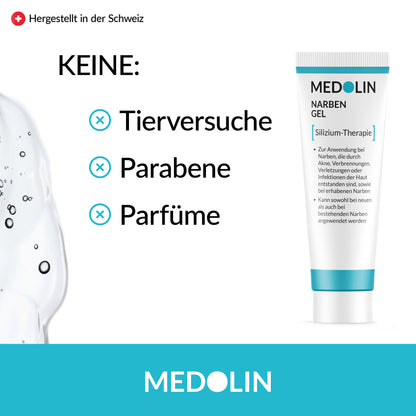 3x Medolin Narben Gel
